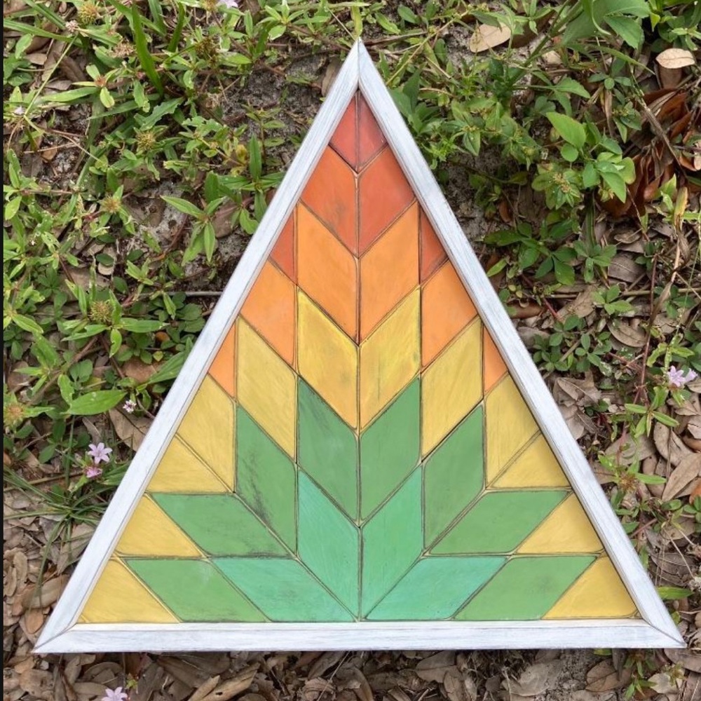 Barn art, quilt art, recycled wood art